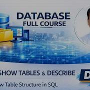 MySQL SHOW Tables DESCRIBE Explained For Beginners View Table Structure In SQL
