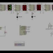 Digital Clock With PIC Microcontroller And Shit Register With Seven Segment Displays