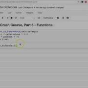 Data Analysis With Pandas And Python 01 20 Python Crash Course Part 5