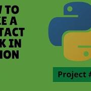 Contact Book In Python Pt 2 Beginner Tutorials