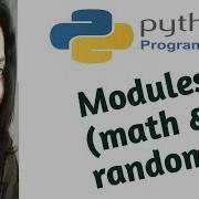 Math Module And Random Module Class 11