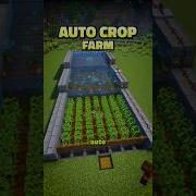 Автоматическая ферма урожая в Minecraft Простая система сбора урожая в Minecraft Minecraft