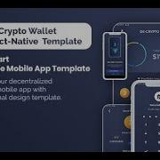 De Crpyto Wallet Cryptocurrency Mobile App ReactNative Template