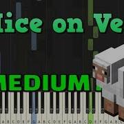 Mice On Venus From Minecraft Medium Mode Piano Tutorial Synthesia