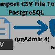 11 Import CSV File To PostgreSQL