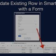 Update A Smartsheet Row With A Form