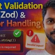 Zod Input Validation Error Handling Explained Node Js JavaScript