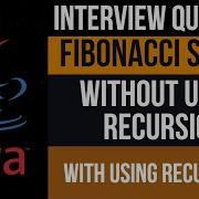 Java Interview Question Fibonacci Series In Java Frequently Ask Question Programming Example