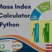 How To Create A BMI Calculator In Python Jupyter Notebook Tutorial