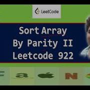 Sort Array By Parity II Leetcode 922 Live Coding Session