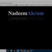 Mirror Text Using HTML CSS