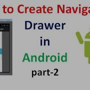 Android Navigation Drawer Tutorial Part2 ShoutCafe Com