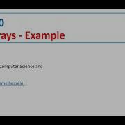 Lecture 60 Java Array Example Sorting An Array بالعربي