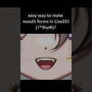 Easy Way To Rig The Mouth Shapes Live2D Vtuber Vtuberartist Live2dtutorial