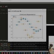 Python Plot Curve With Error Bar To The POINT Demo