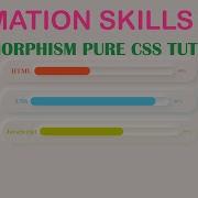 Neumorphism Pure CSS Animation Progress Bar Tutorial Animation Skills Bar HTML CSS Neumorphism