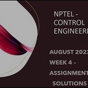 NPTEL CONTROL ENGINEERING WEEK 4 ASSIGNMENT 4 MODIFIED
