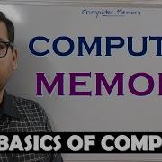 COMPUTER MEMORY TYPES OF MEMORY MEASURING COMPUTER MEMORY