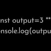 Javascript Exponentiation Operator Javascript Quiz 1