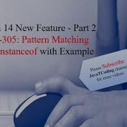 Java 14 New Features JEP 305 Pattern Matching For Instanceof Preview