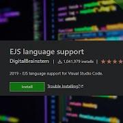 EJS Language Support VS Code Setup