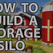 Minecraft How To Build A Storage Silo Tutorial