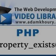 PHP Tutorial Property Exists Class Object Oriented Programming OOP