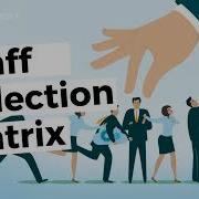 Staff Selection Matrix HR In A BOX