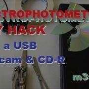 USB Spectrometer Hack A Webcam