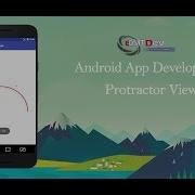 Android Studio Tutorial Protractor View