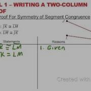 Two Column Proofs