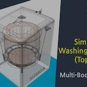 Simulation Of Washing Machine Vibration Using Multibody Dynamics