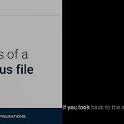 Analysis Of A Malicious File Malware Configurations