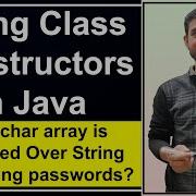 String Class Constructors In Java Why Char Array Is Better To Store Password Than String Hindi