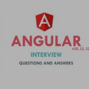 Angular Interview Question And Answers Part 1