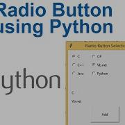 Radio Button In Python Tkinter