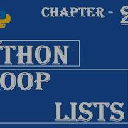 Loop Lists Python Tutorial W3Schools Ch 22 English