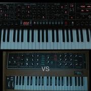 Sequential TRIGON 6 Vs Minimoog