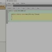 BlueJ Java Lesson 1 Hello World