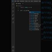 How To Create Arrays Using NumPy In Python Shorts