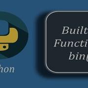 Python Built In Bin Function Bin Function Python