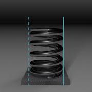 Outside Diameter Expansion Of A Compression Spring
