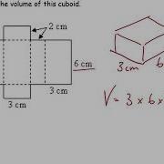 Calculating The Volume Of A Cube From A Net