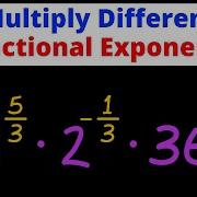 Multiplying Different Bases Powers Fractional Exponents Eat Pi