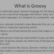 What Is Groovy