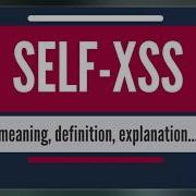 Self XSS
