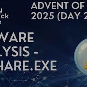 TryHackMe Advent Of Cyber 2025 Day 21 Malware Analysis Malhare Exe