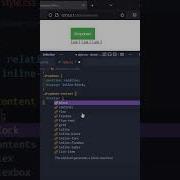 Dropdown Menu HTML CSS Shorts