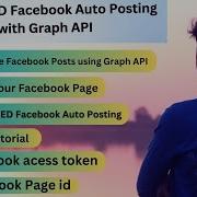 Auto Post To Facebook Page With Graph API Easy Tutorial Youtube Artificialintelligence