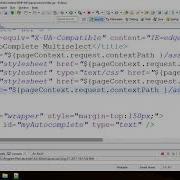 JQuery AutoComplete MultiSelect In Spring MVC Framework And Hibernate